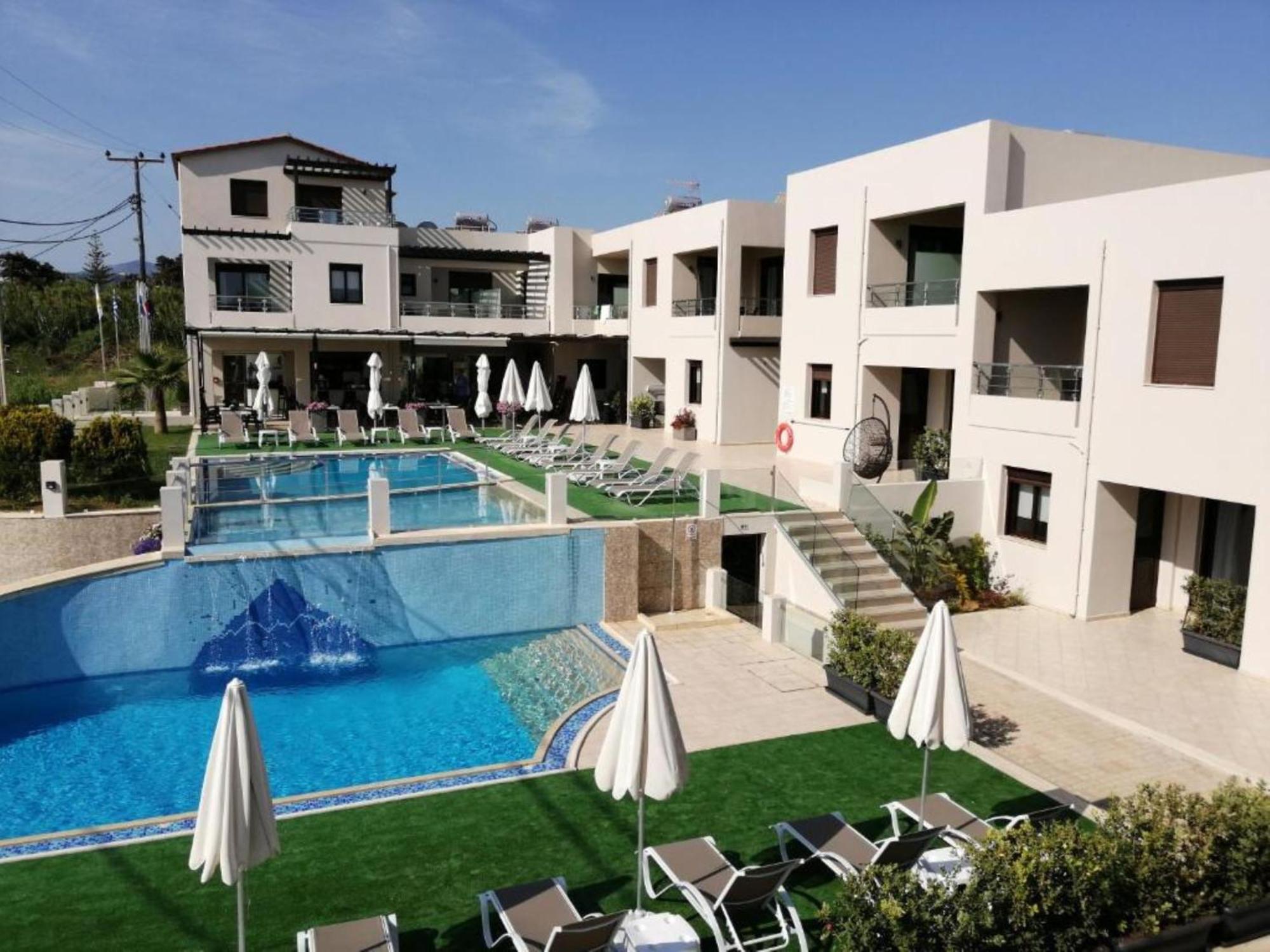 Carisa Suites And Apartments Maleme المظهر الخارجي الصورة